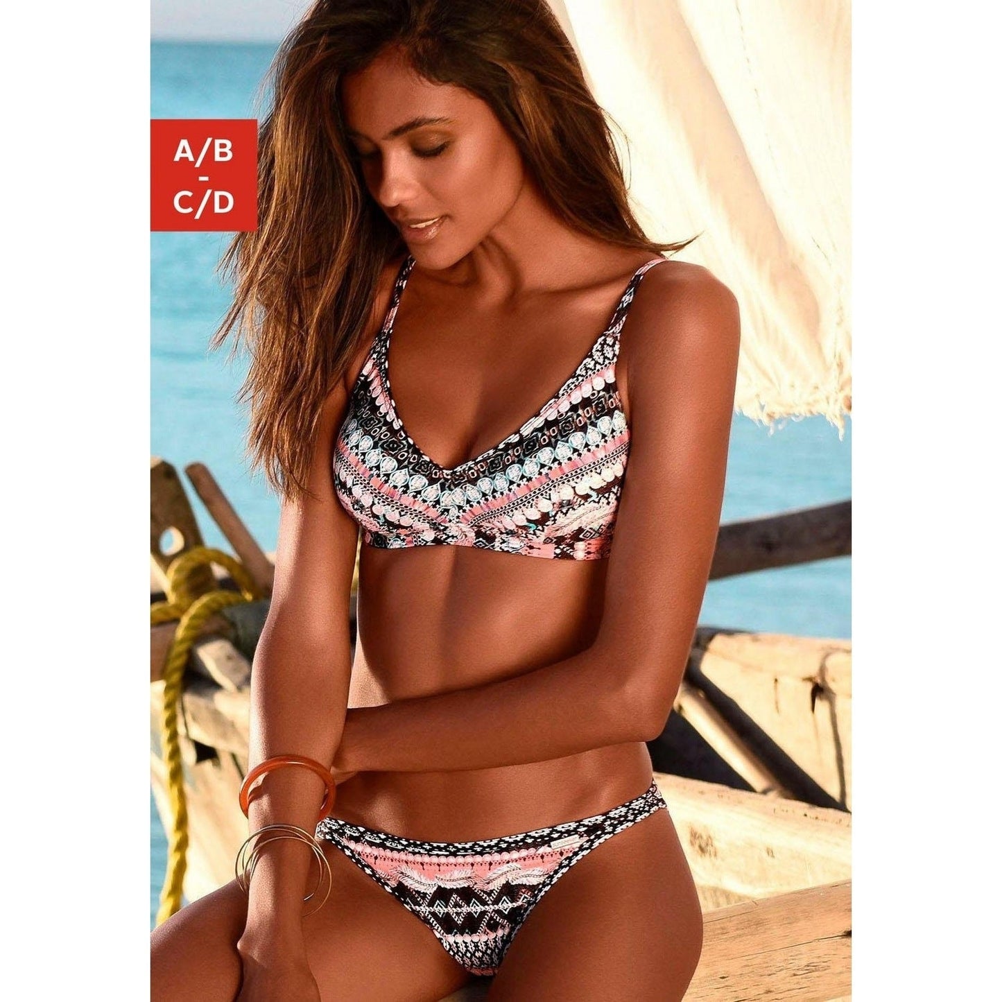Retro Soft Bikini Set