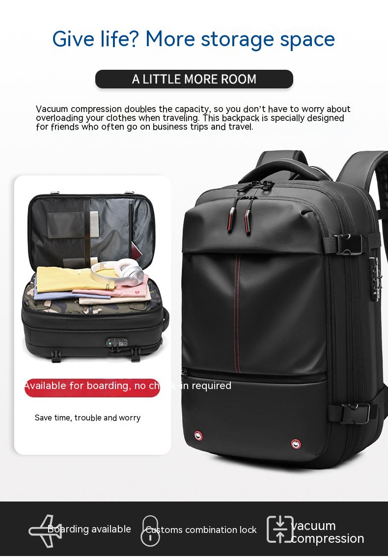 Smart Travel Compression Backpack