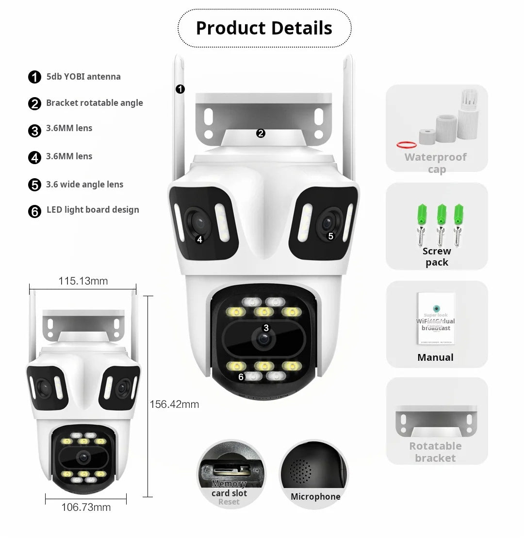 Smart Outdoor Security Camera
