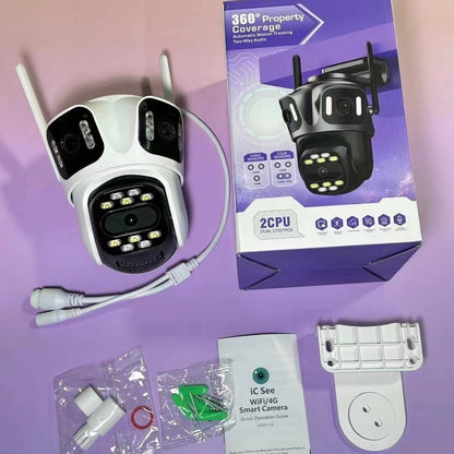Outdoor Camera HD Night Vision 9MP WiFi