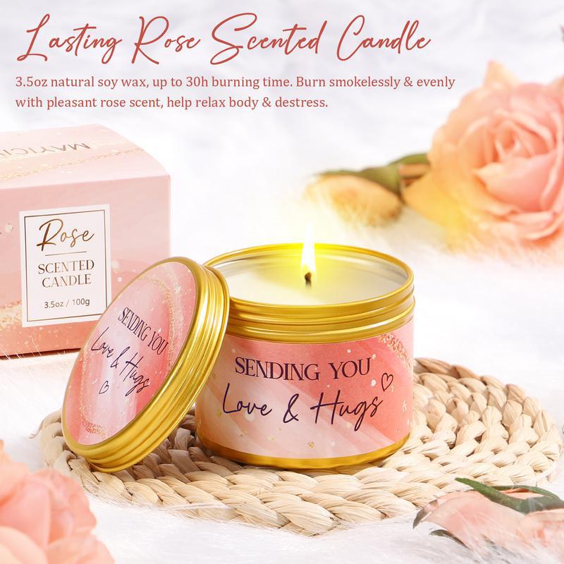 Christmas Halloween Relax Gift Basket Women Rose Cash Gift Box